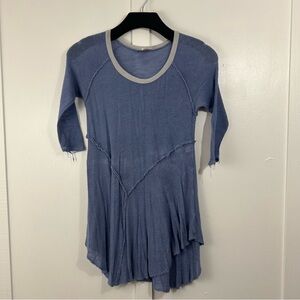Free People Intimately womens top blue size Small
